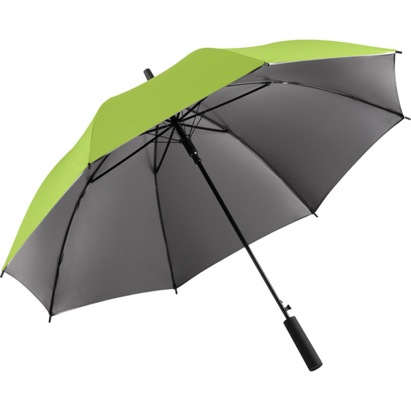 Parapluie standard automatique FARE® Doubleface - Lime/Gris