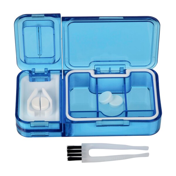 Pill box Pillico - light blue