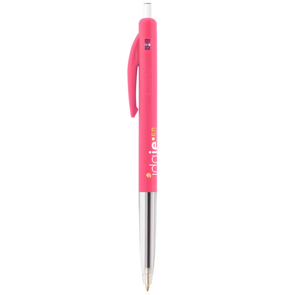 Stylo-bille BIC® M10® Clic - Rose