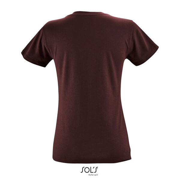 REGENT T-SHIRT SENHORA 150g Regent Women - BurgundyL