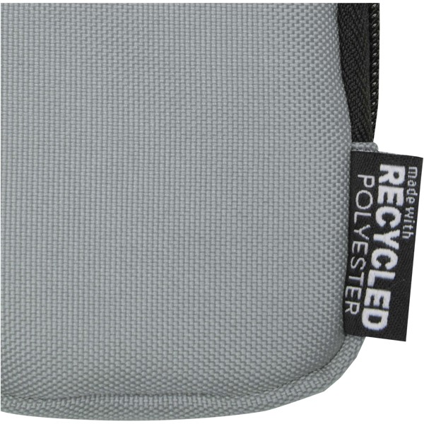 Petite pochette Byron Clip & Go recyclée certifiée GRS de 0,2 L - Gris