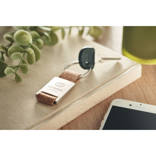 Porte-clés avec sangle en liège Tech Cork