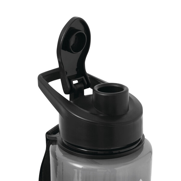 Sports Water Bottle Aqua Level - Black