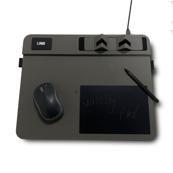 Podložka pod myš s bezdrôtovým nabíjaním a LCD