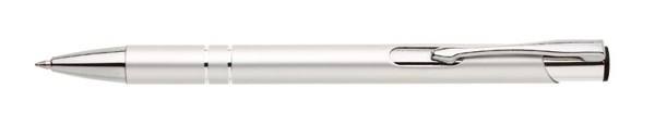 Alba Black* Metal Ballpoint Pen - Silver