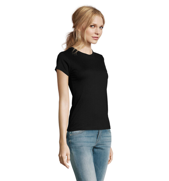 IMPERIAL WOMEN T-shirt 190g - Preto ProfundoM