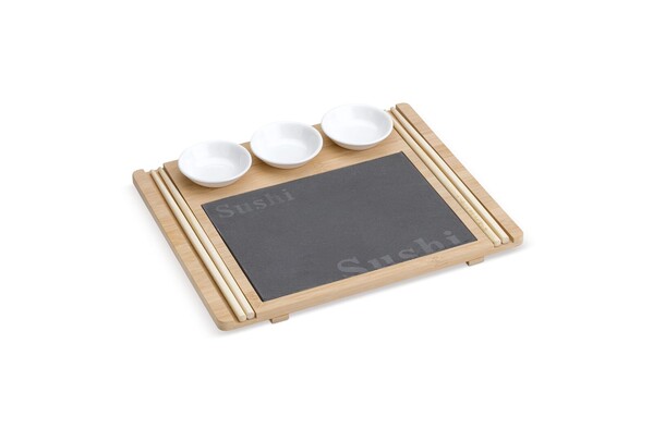 Sushi serving set