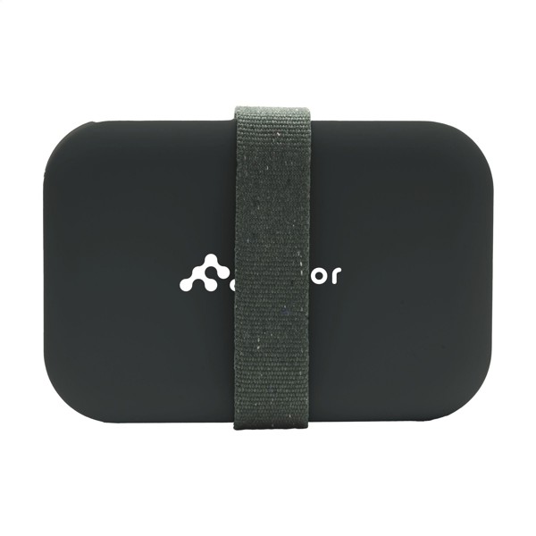 Amuse Recycled PP Lunch Box - gris/vert