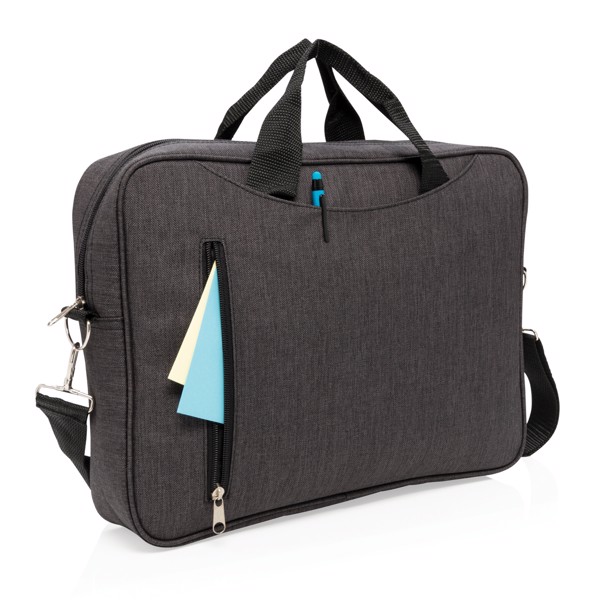 Xd Collection torba za prenosnik 15 inch, 600D poliester - Antracit