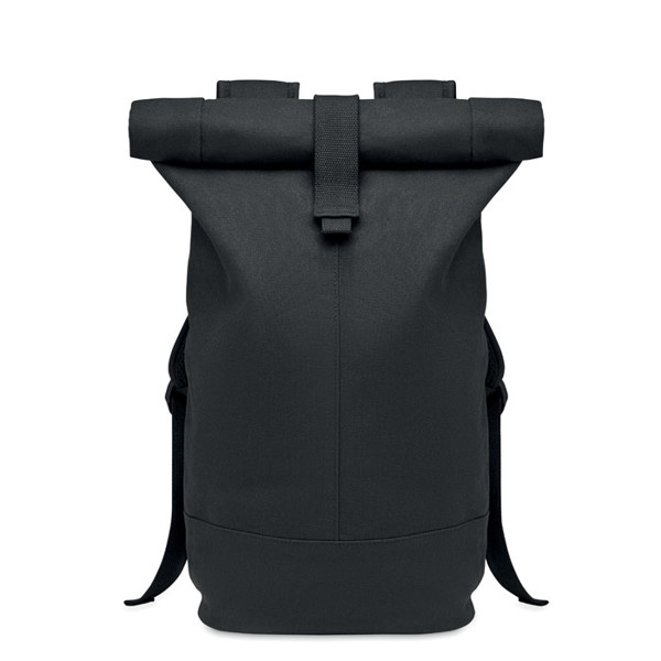 Zurich Roll backpack, 340 g/m² canvas, RPET lining