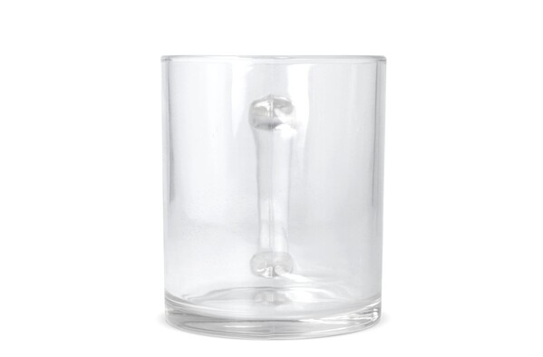Mallorca subli glass mug 335ml