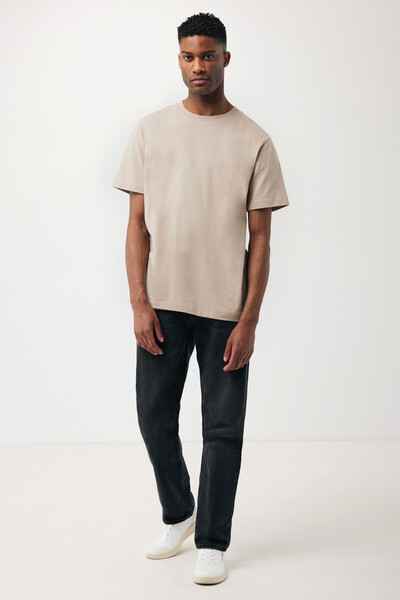 Tričko Iqoniq Kakadu relaxed fit z recykl. bavlny - Desert / S
