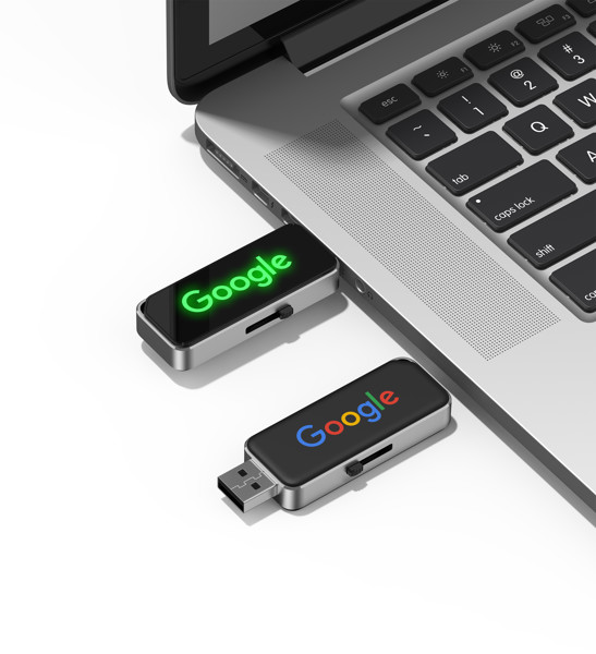 USB Flash drive OTG20 - WHITE_1GB