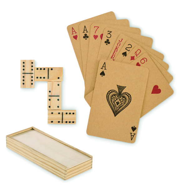 Domino and cards set Domi&Cards