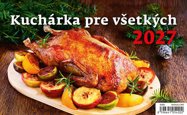 Stolní kalendář Kuchárka pre všetkých 2027