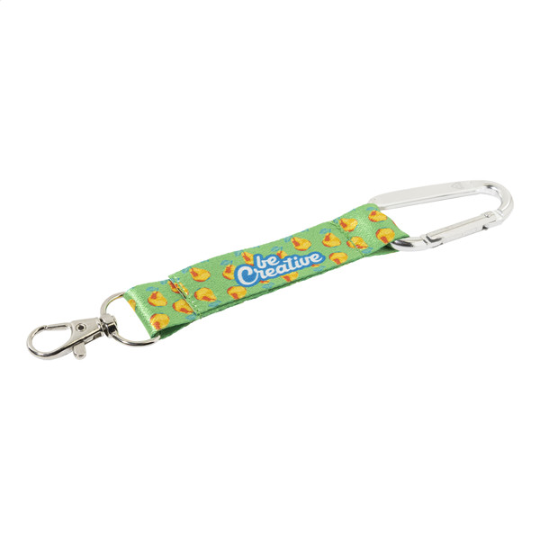 Custom Rpet Keyring SuboRing Double - Silver