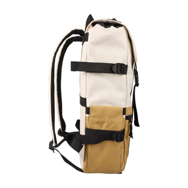 Mochila Vayo 2-tone | Reciclada | Portátil 15" | 11 l - caqui