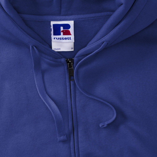Men's Authentic Zipped Hood - White / S