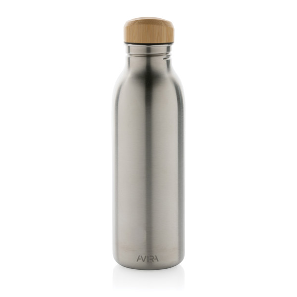 Bottiglia Avira Alcor in acciaio riciclato RCS 600ml - Color Argento