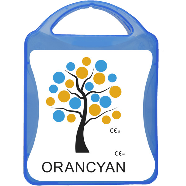 MyKit M Segurança rodoviária crianças - Azul transparente