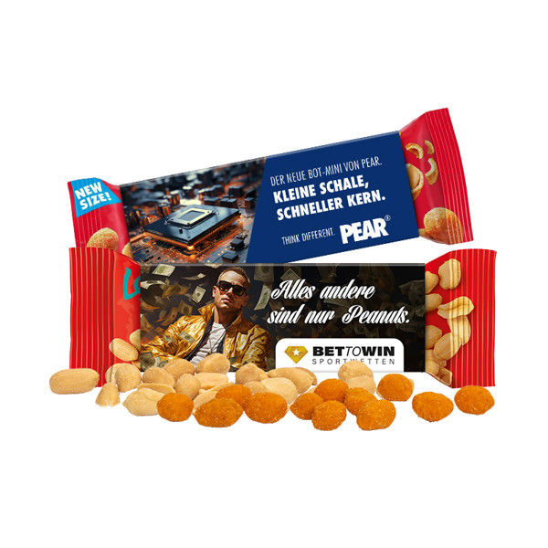 Lorenz promotional box, nuts and fruits | 1 bag Lorenz Nut & Fruit mix, 40 g