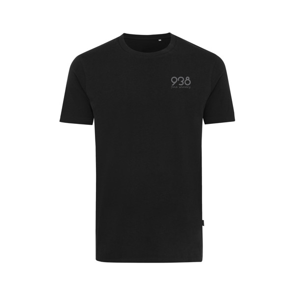 T-shirt en coton recyclé IQONIQ Bryce - Noir / 5XL