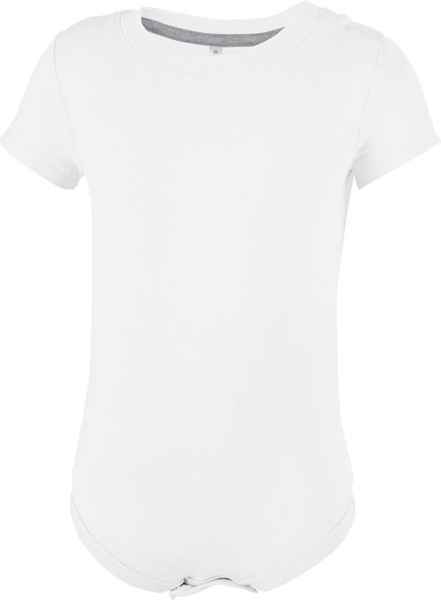 Bodi kratkih rukava za bebe - Bijela / 3 months