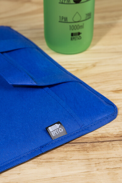 Coussin de stade en RPET League - Bleu