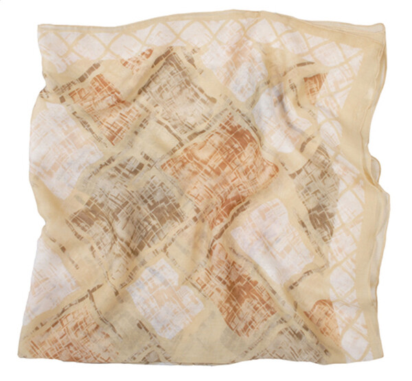 Foulard femme Detty - Marron