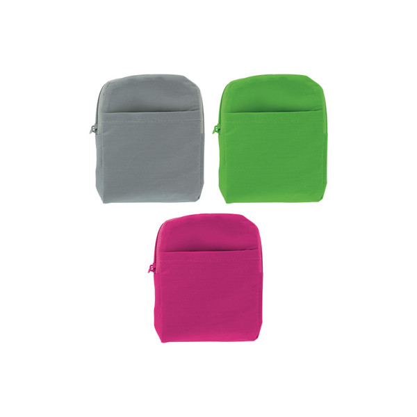 SAC SHOPPING PLIABLE EN POLYESTER 190T - Gris