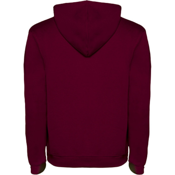 Felpa con cappuccio da uomo Urban - Marrone / Grigio mélange / XL