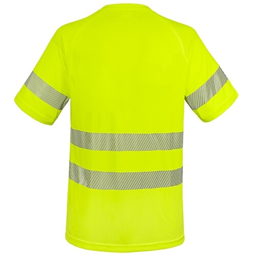 T-SHIRT COM BOLSO E FAIXAS REFLETIVAS "ELÁST" -