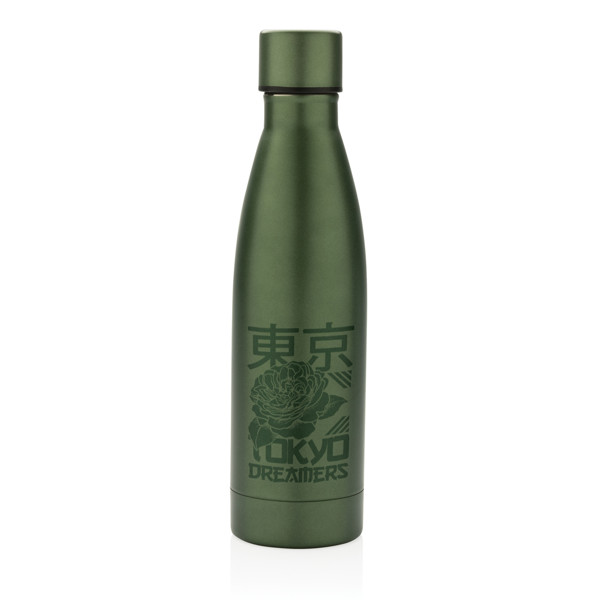 Celobarevná termo lahev z RCS recyklované oceli 500ml - Zelená