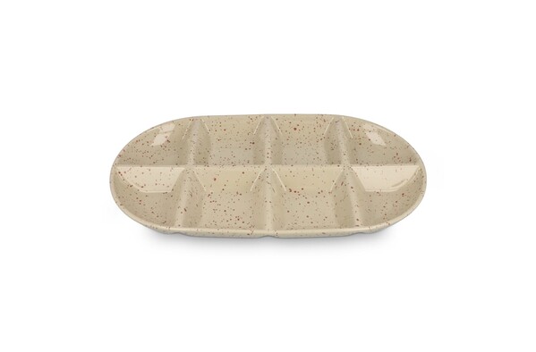 Plat de service en céramique Sagaform Ditte 36 x 20 cm