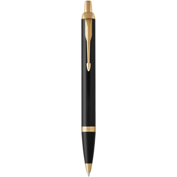 Parker IM Kugelschreiber (blaue Mine) - schwarz / gold