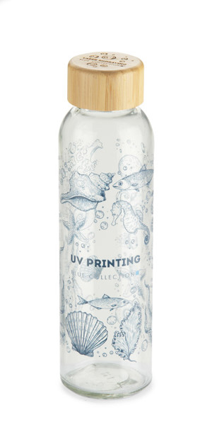 Recycled glass bottle VOSA 500 ml