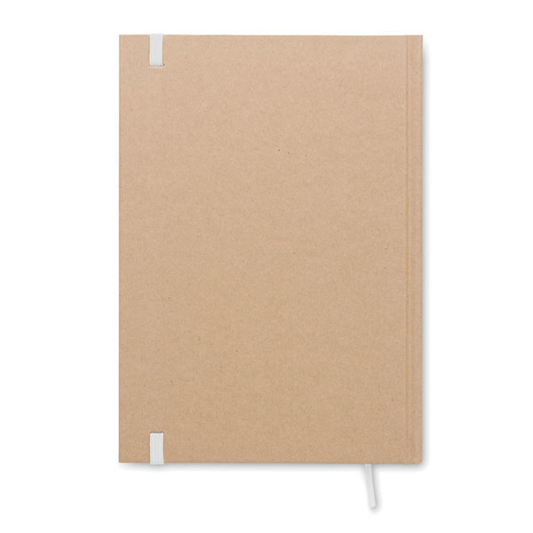 Musa A5 notebook, recycled paper, 200 pages - White