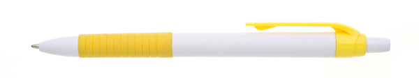 Gama plastic ballpoint pen, blue refill - Yellow