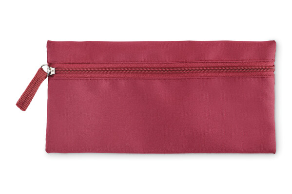 Astuccio con cerniera Study - Borgogna