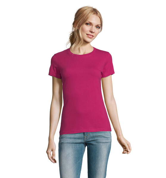 IMPERIAL WOMEN T-shirt 190g - FuchsiaXL