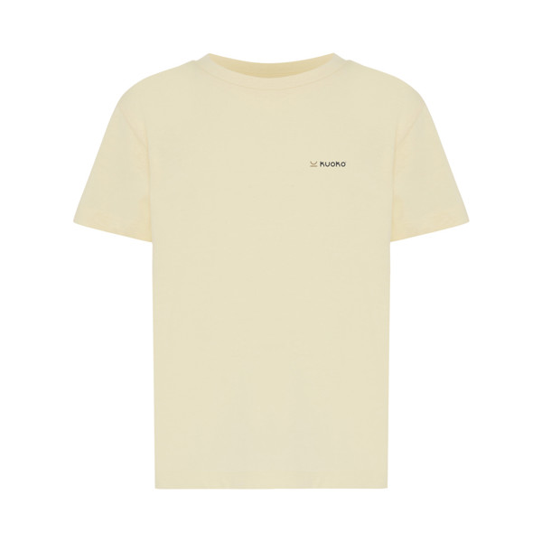 Dětské tričko Iqoniq Koli z recykl. bavlny - Cream Yellow / 78