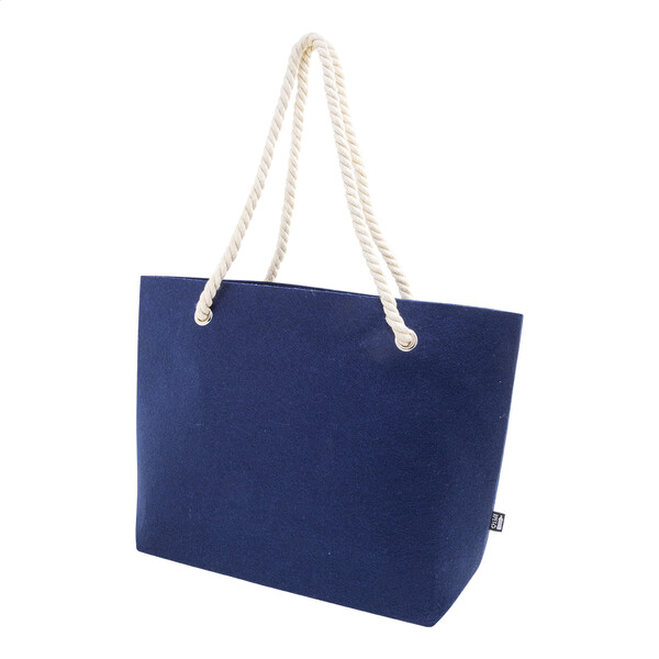 Sac De Plage En Rpet Refelt Beach - Bleu Foncé