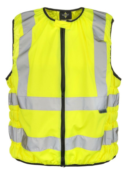 Motorcycle Vest - Yellow / 3XL