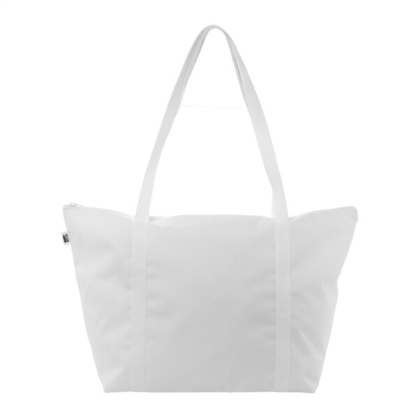 Egyedi Strandtáska SuboShop Playa Zip - Fehér