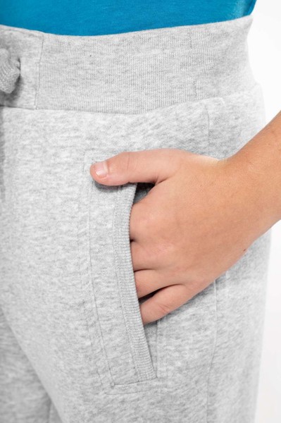 Kid's Jogging Bottoms - White / 8/10