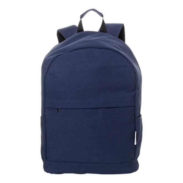 Sac à dos en toile recyclée Rebyss Back - Bleu Foncé