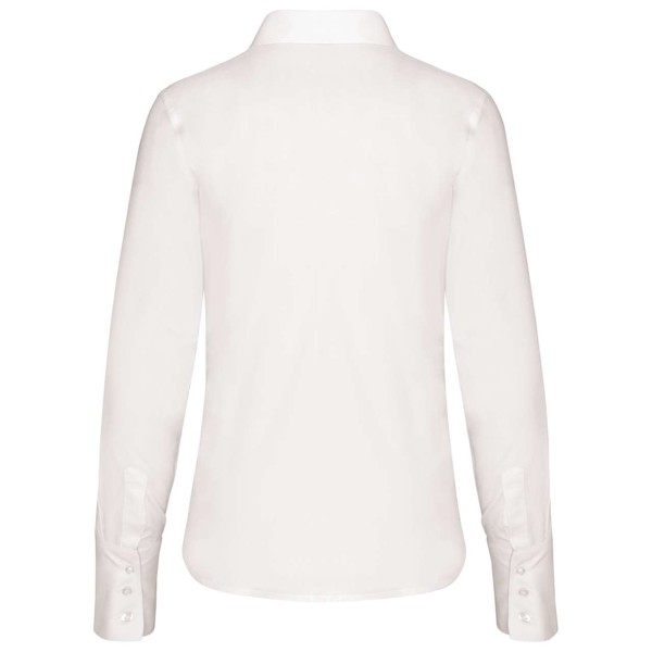 Ladies' Long-Sleeved Non-Iron Shirt - White / XL