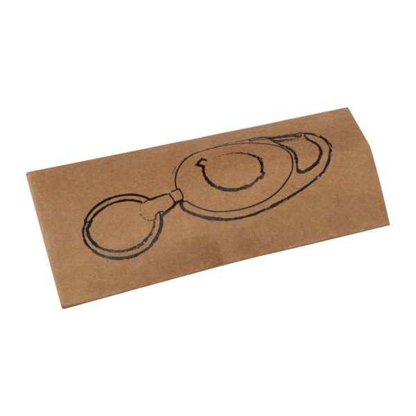 Keyring with Carabiner Employee - White