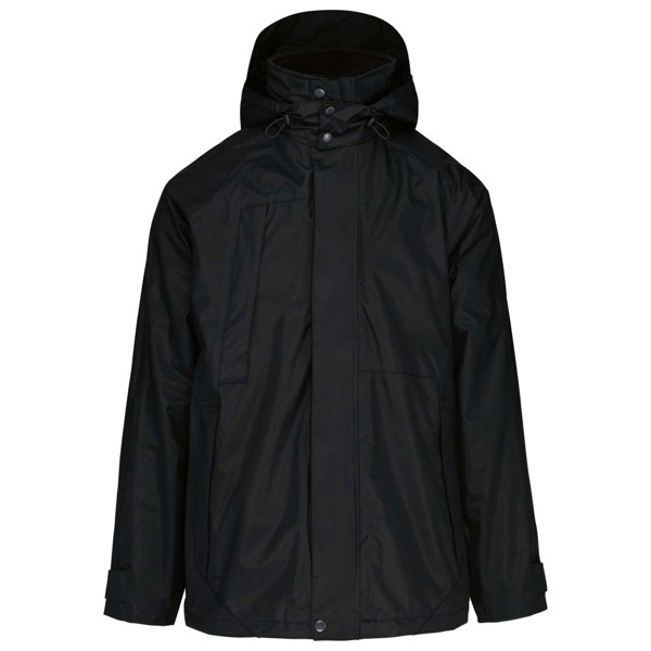 Jakna 3-u-1 PARKA - Crna / 2XL