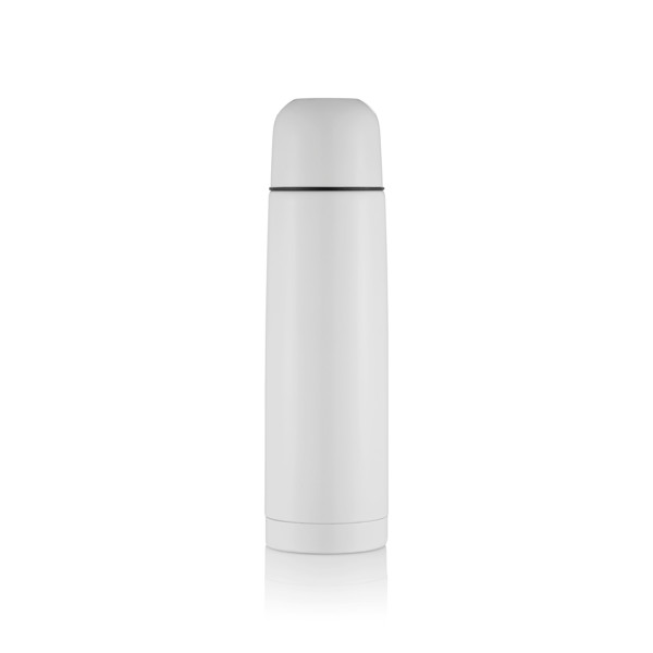 Stainless steel flask - White